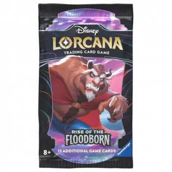 Disney Lorcana Rise of the Floodborn Booster kortų papildymas (12 kortų) (anglų k.)